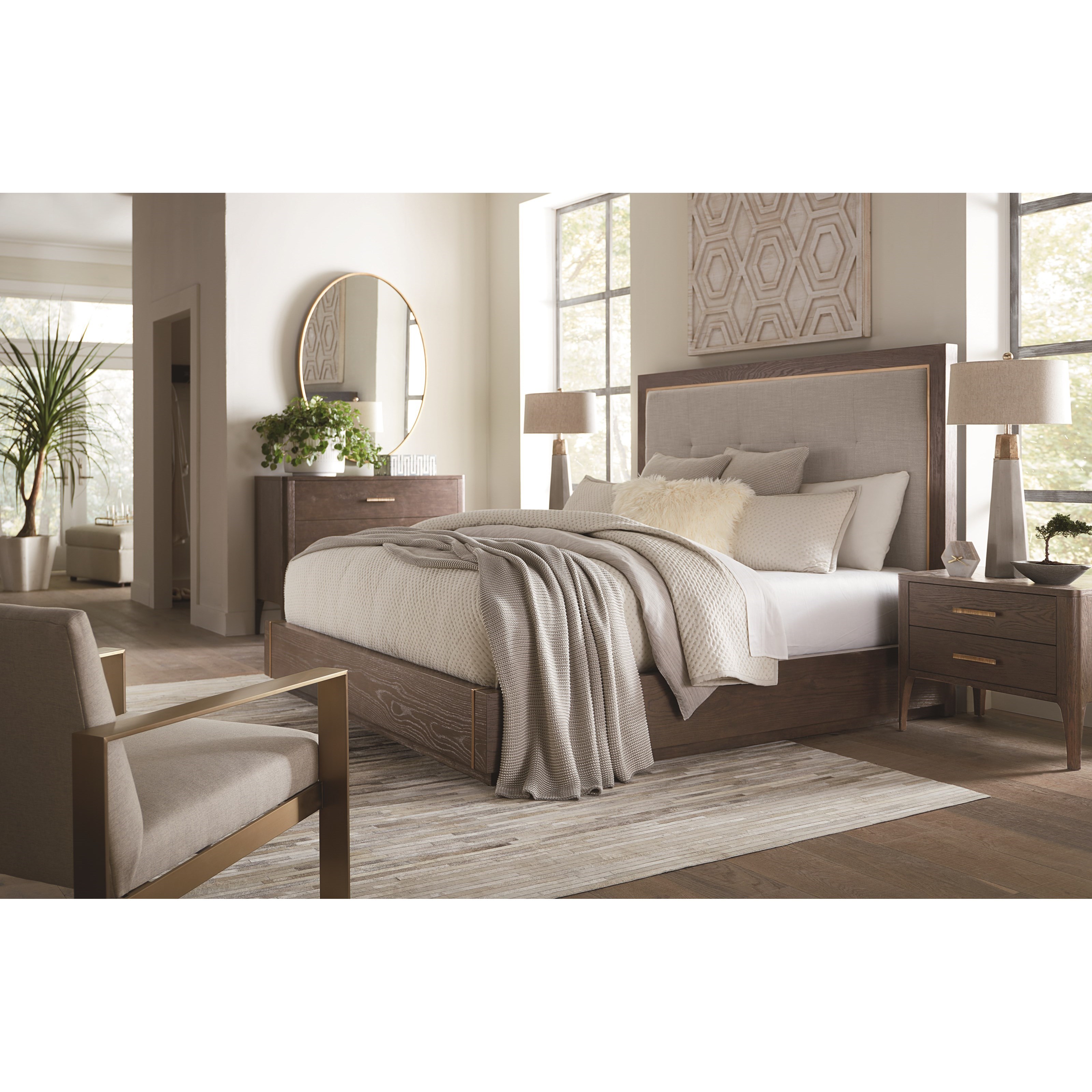Modern Astor and Rivoli Nightstand